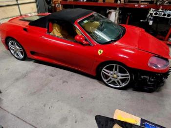  Salvage Ferrari 360 Spider