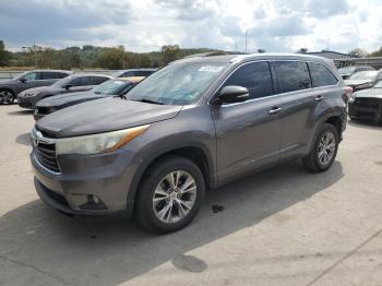  Salvage Toyota Highlander