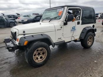  Salvage Jeep Wrangler