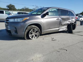  Salvage Toyota Highlander