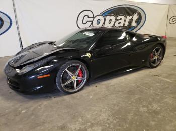  Salvage Ferrari 458 Italia