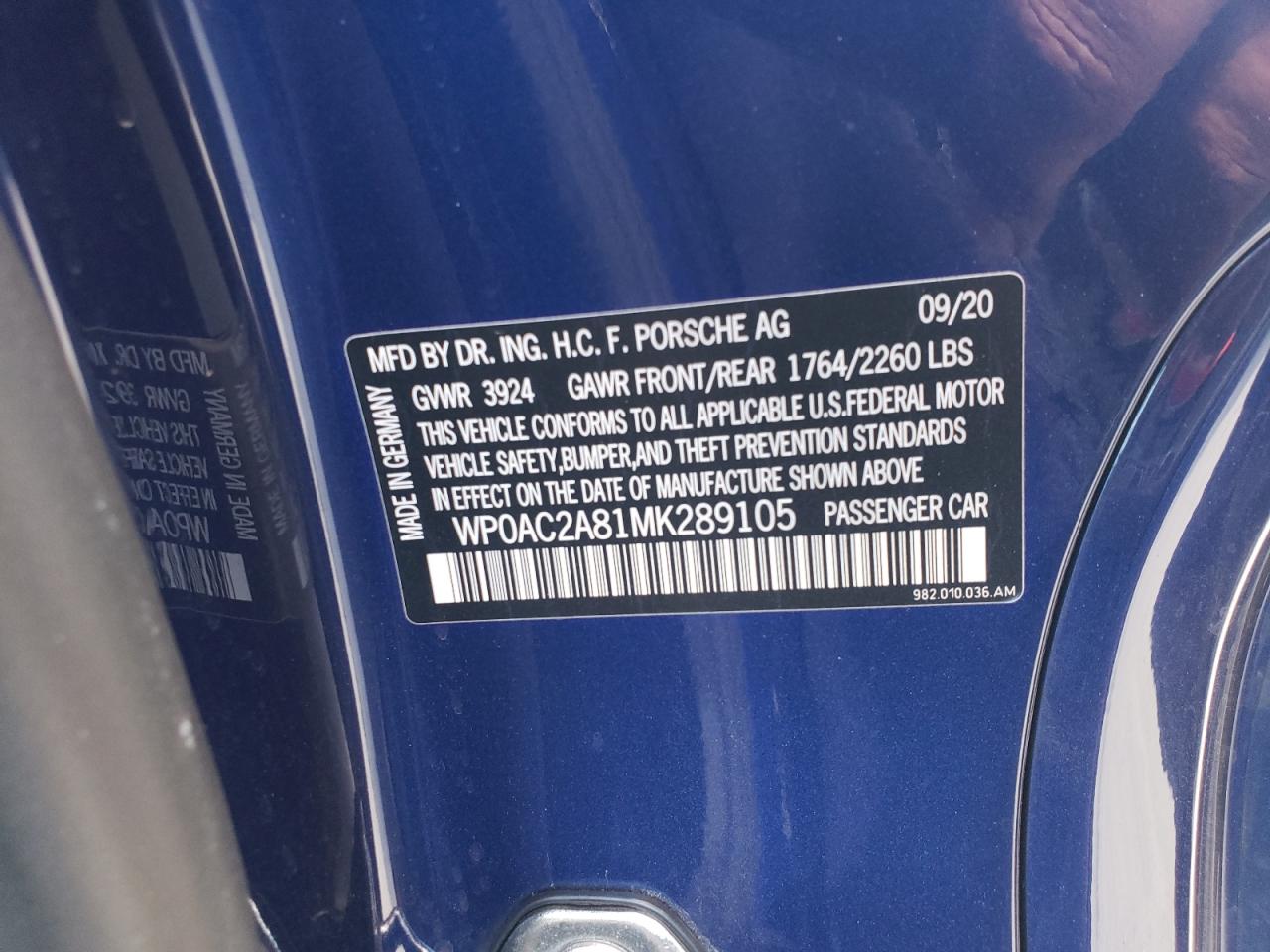 Porsche Cayman Gt4 Image 11