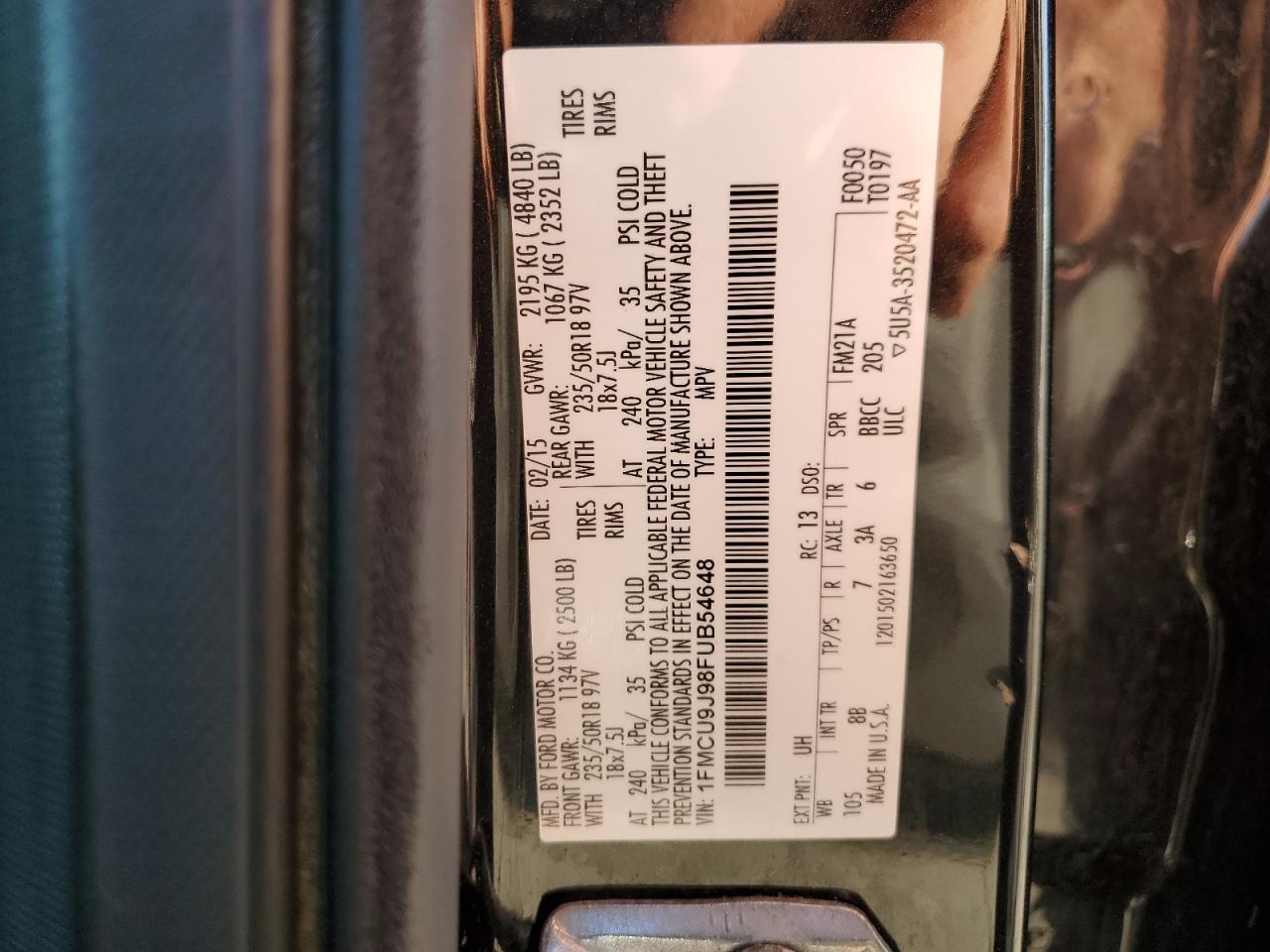 Ford Escape Titanium Image 12