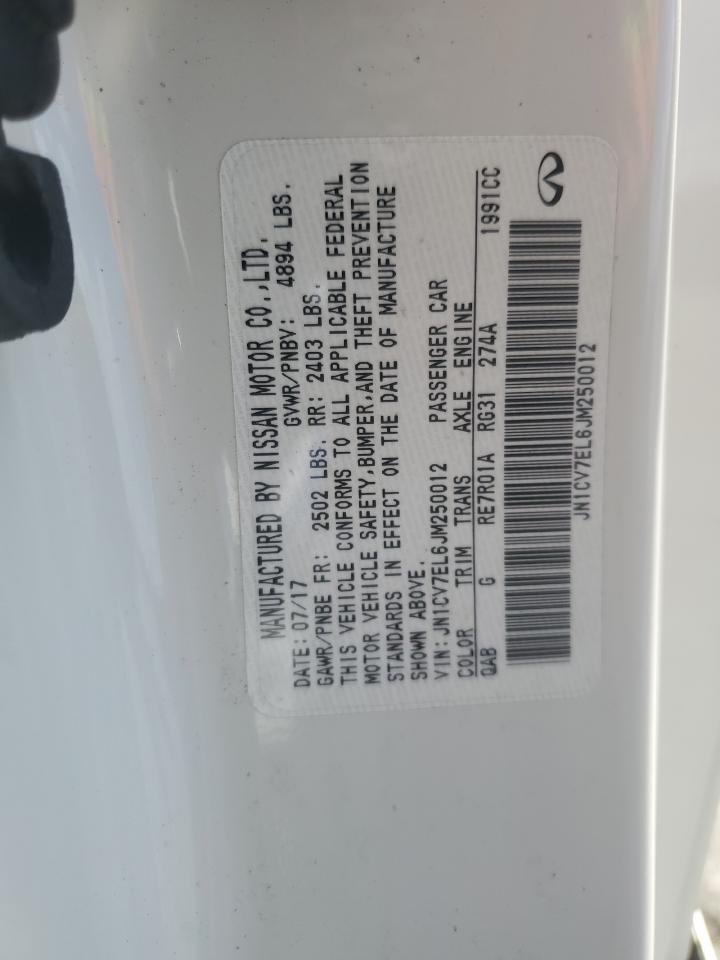 INFINITI Q60 Pure Image 9