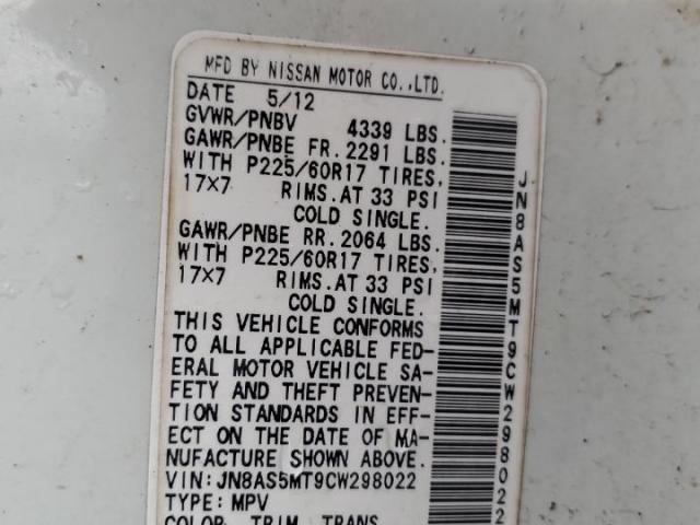 Nissan Rogue S Image 14