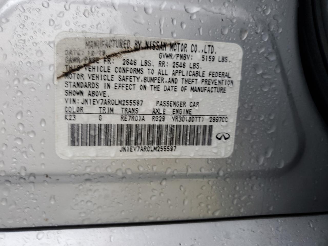 INFINITI Q50 Pure Image 2