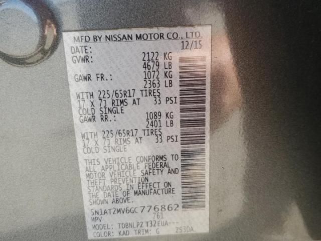 Nissan Rogue S Image 9