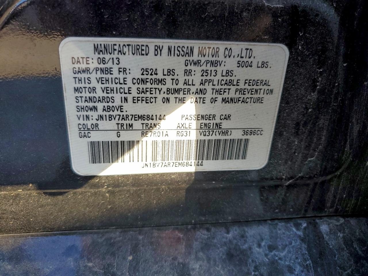 INFINITI Q50 Base Image 12