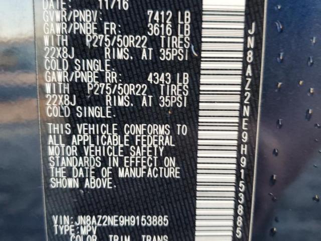 INFINITI Qx Base Image 13