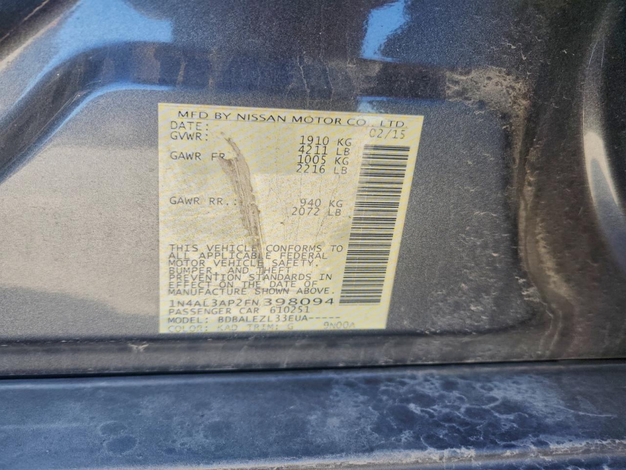 Nissan Altima 2.5 Image 5