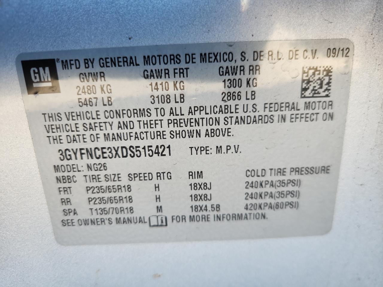 Cadillac SRX Luxury Collection Image 14