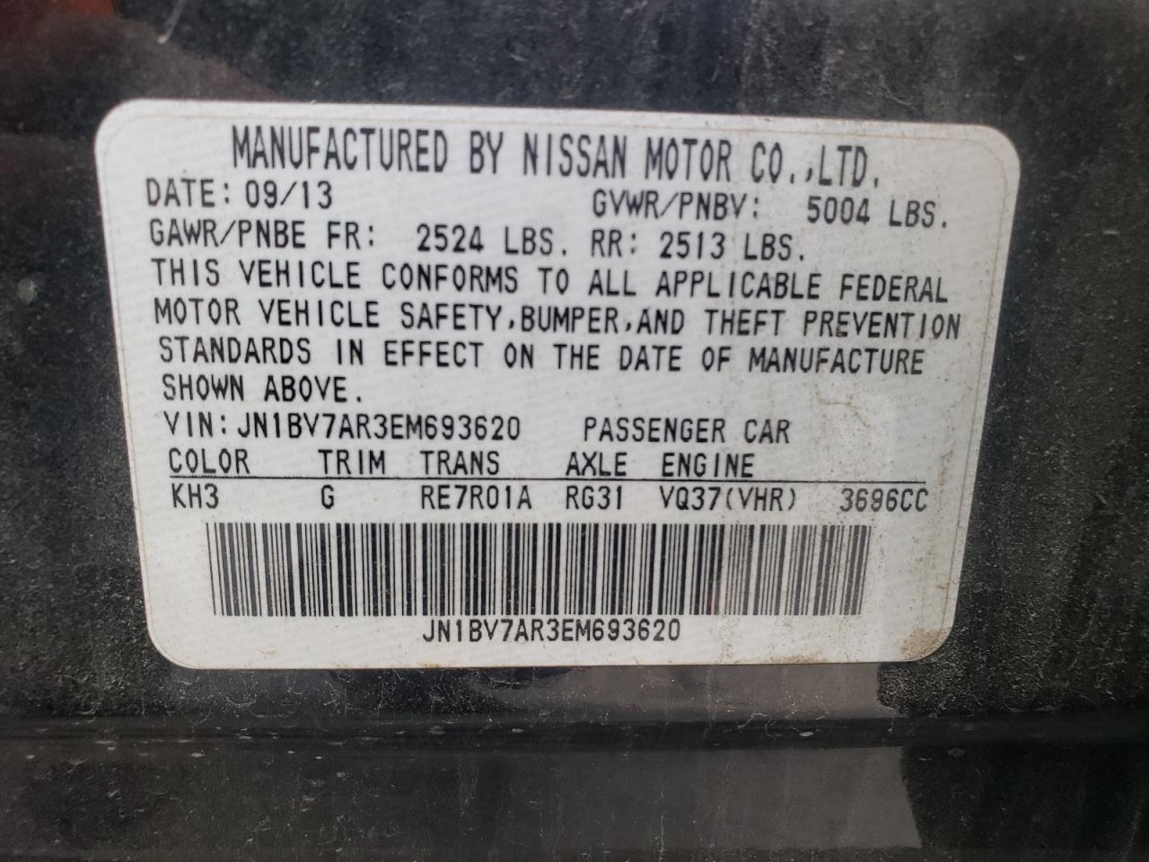 INFINITI Q50 Base Image 10