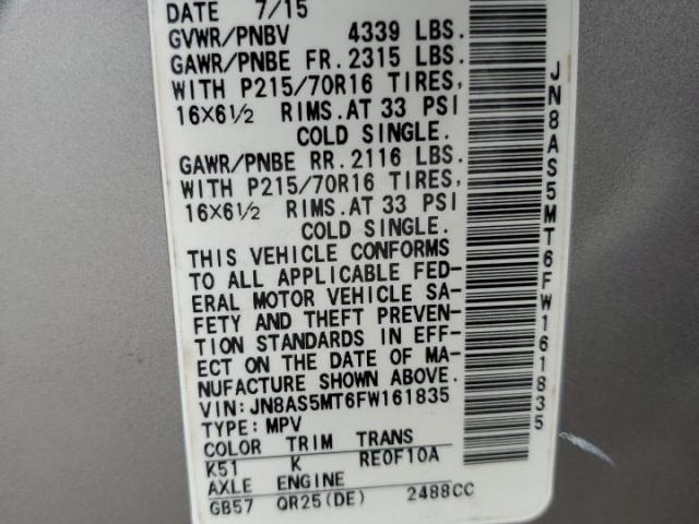 Nissan Rogue S Image 7