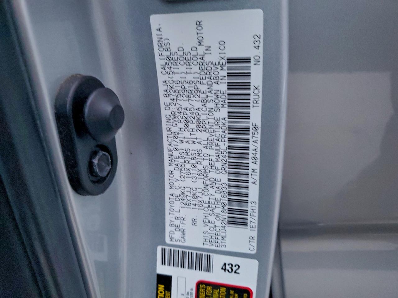 Toyota Tacoma Double Cab Image 4