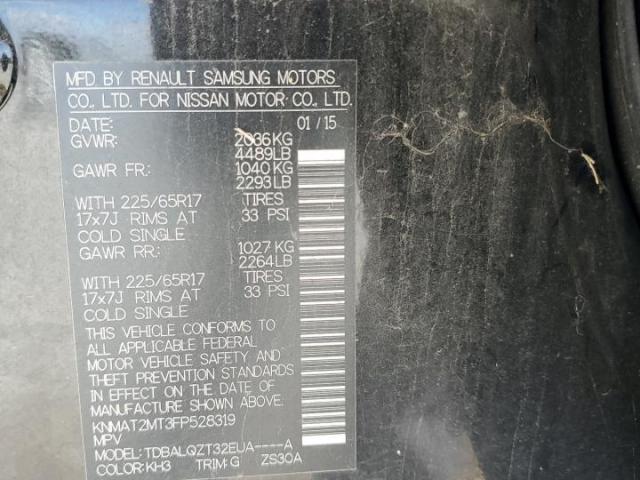 Nissan Rogue S Image 9