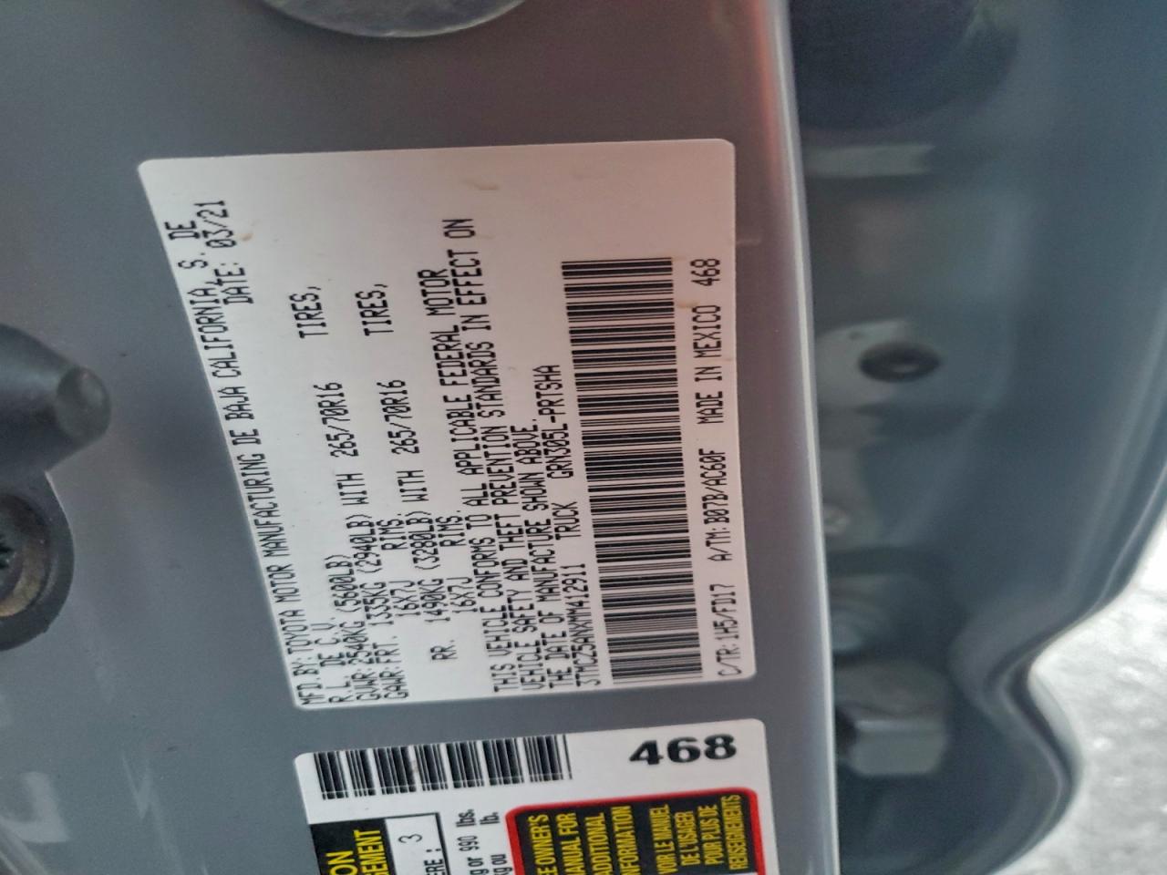 Toyota Tacoma Double Cab Image 7