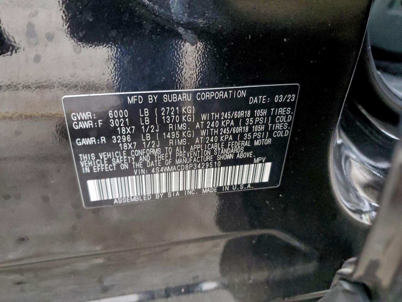 Subaru Ascent Premium Image 13