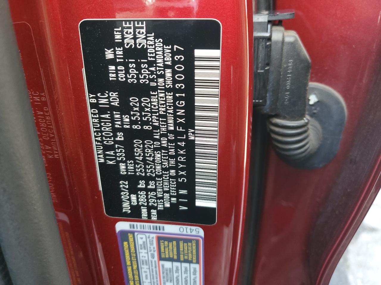 Kia Sorento Sx Image 13