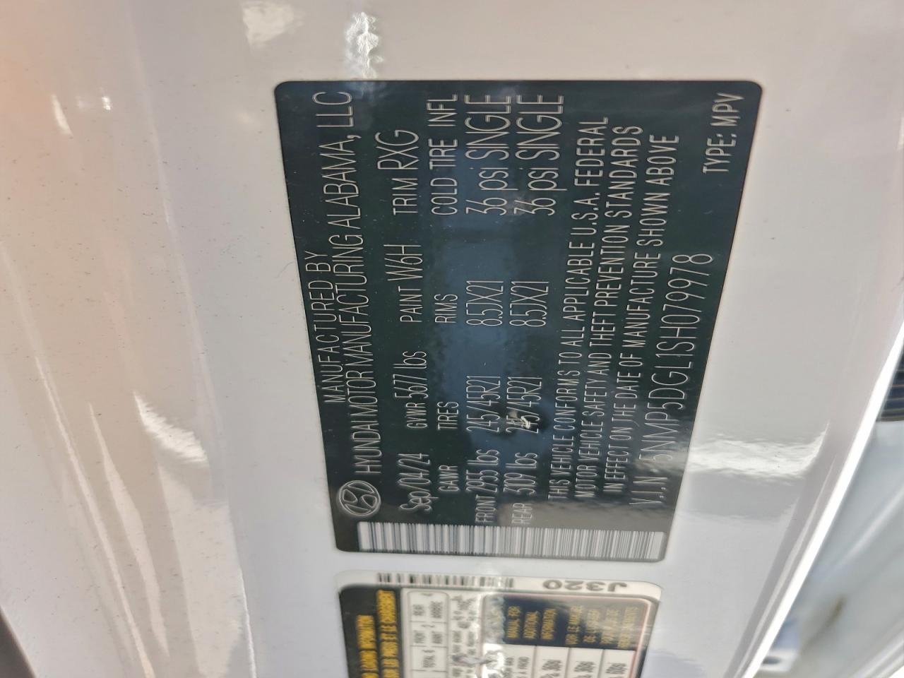 Hyundai SANTA FE Calligraphy Image 7