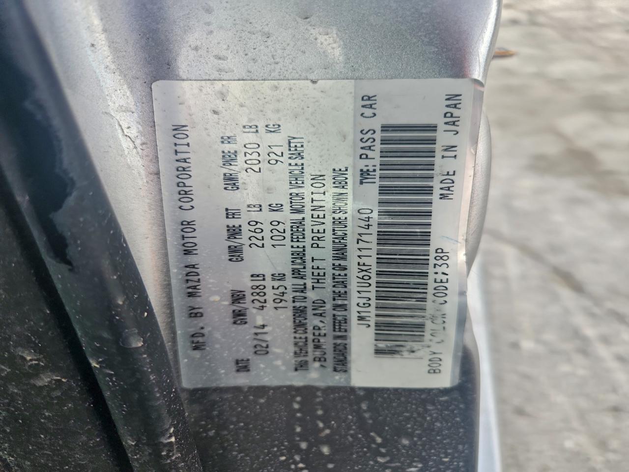 Mazda 6 Sport Image 13