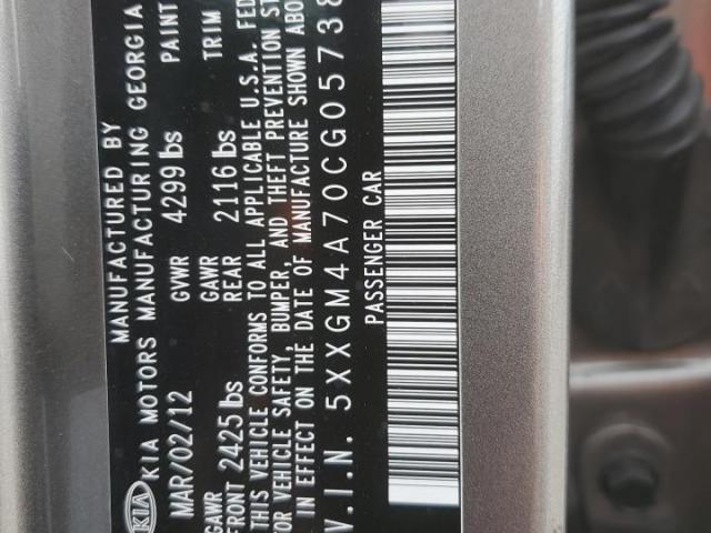 Kia Optima Lx Image 8