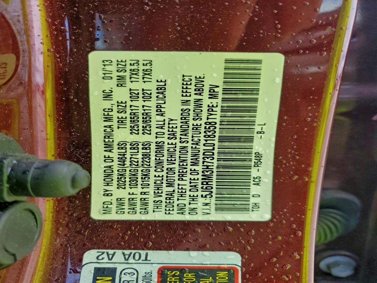 Honda Crv Exl Image 10