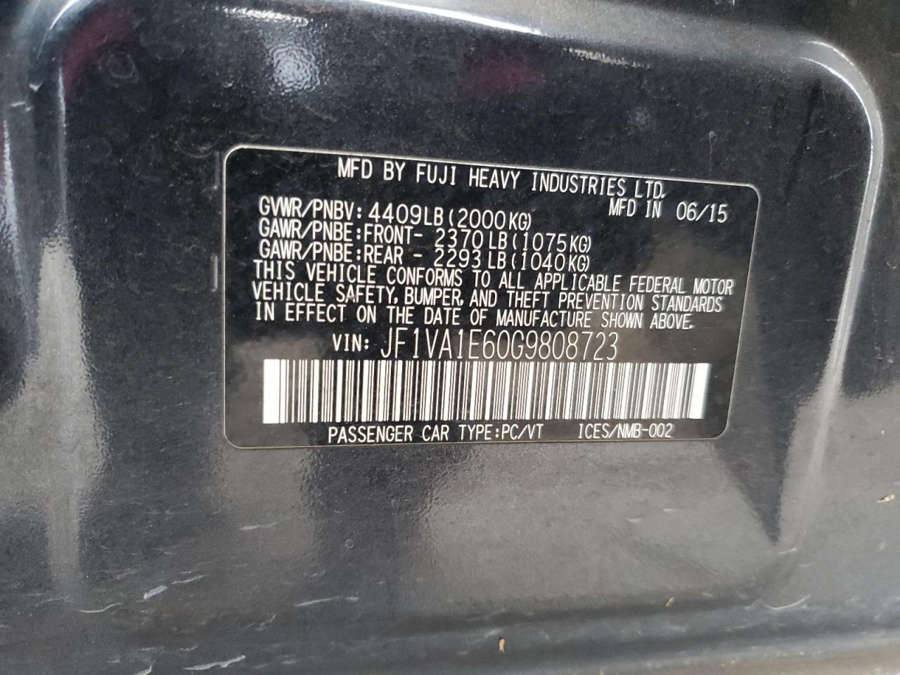 Subaru WRX Premium Image 6