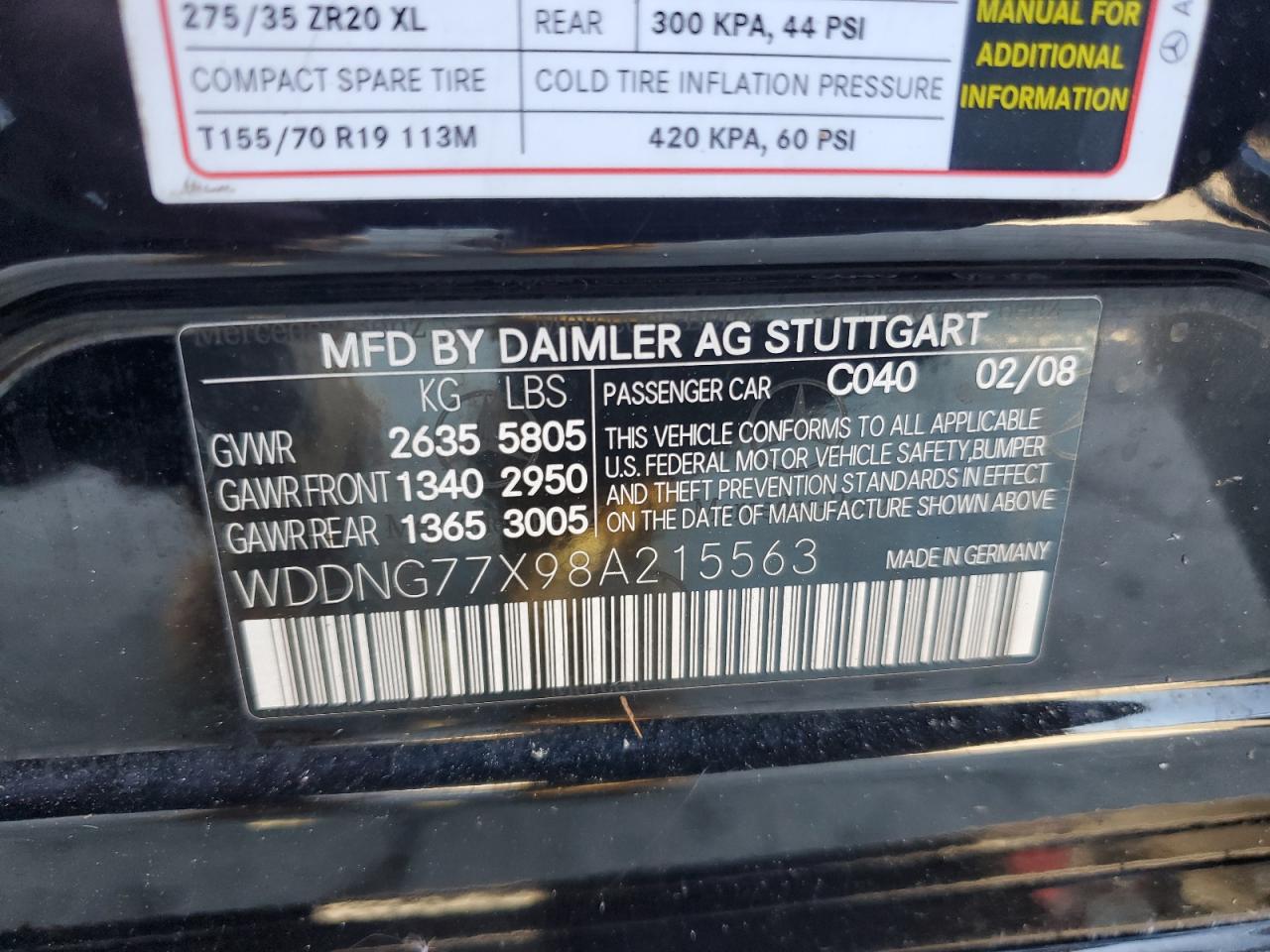 Mercedes-Benz S-Class 63 Amg Image 8