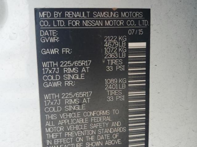 Nissan Rogue S Image 8