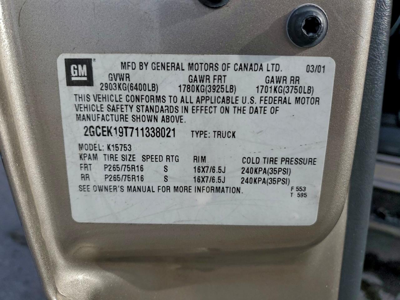 Chevrolet Silverado K1500 Image 11