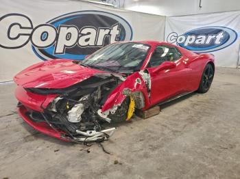  Salvage Ferrari 458 Spider