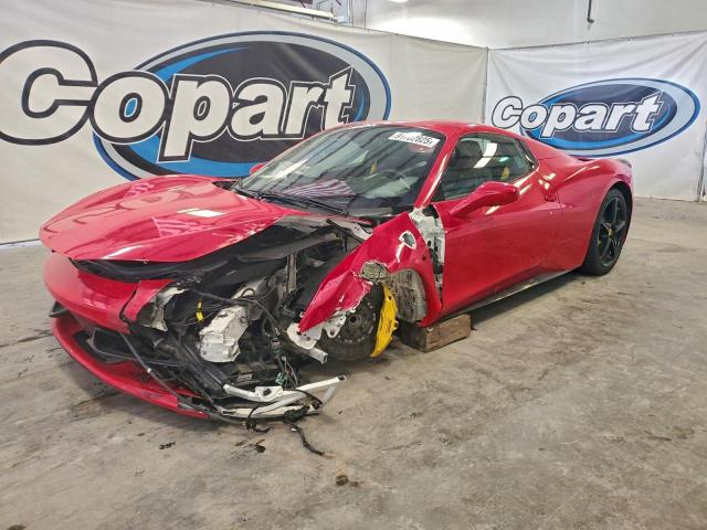  Salvage Ferrari 458 Spider