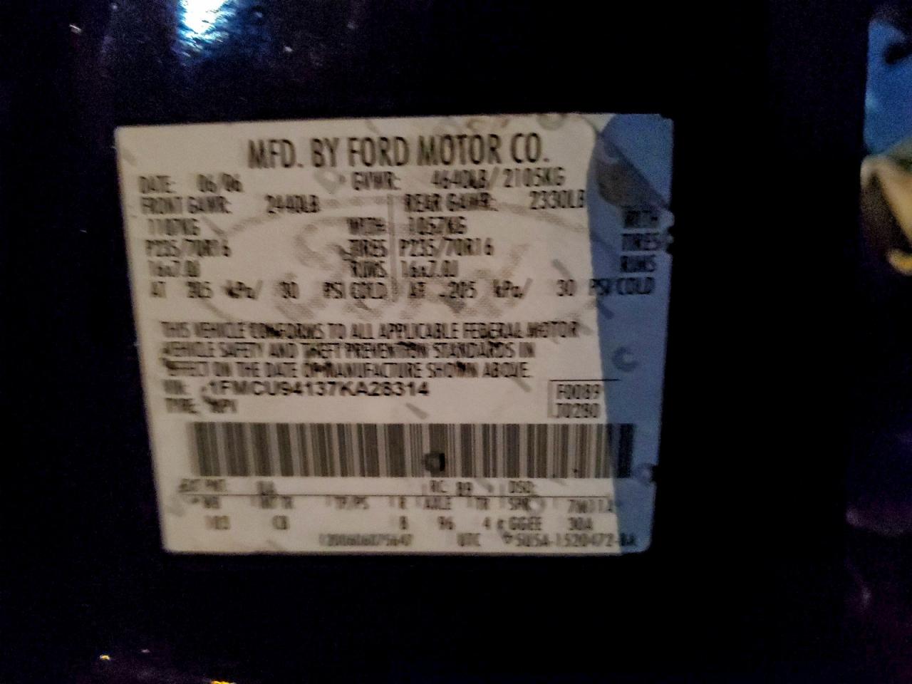 Ford Escape Limited Image 9