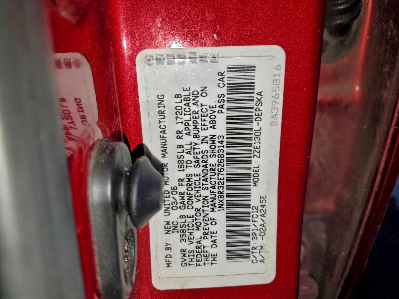 Toyota Corolla Ce Image 8