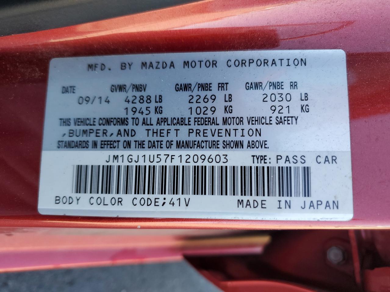 Mazda 6 Sport Image 8