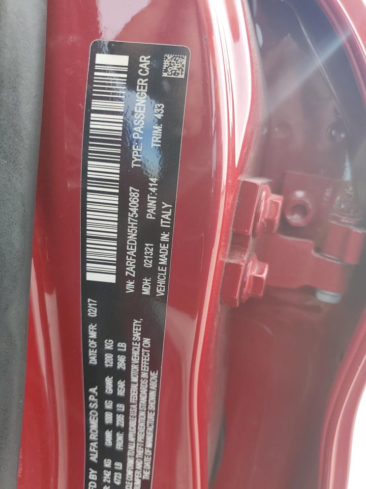 Alfa Romeo Giulia Q4 Image 11