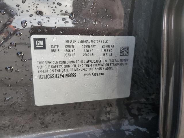 Chevrolet Sonic Lt Image 12