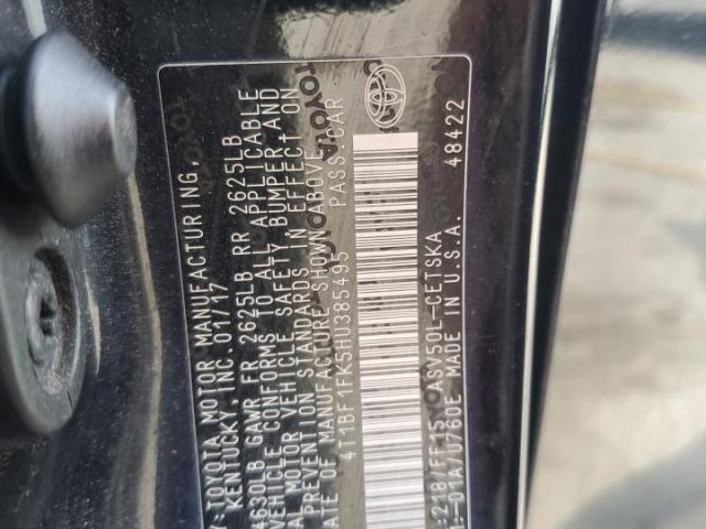 Toyota Camry Le Image 12