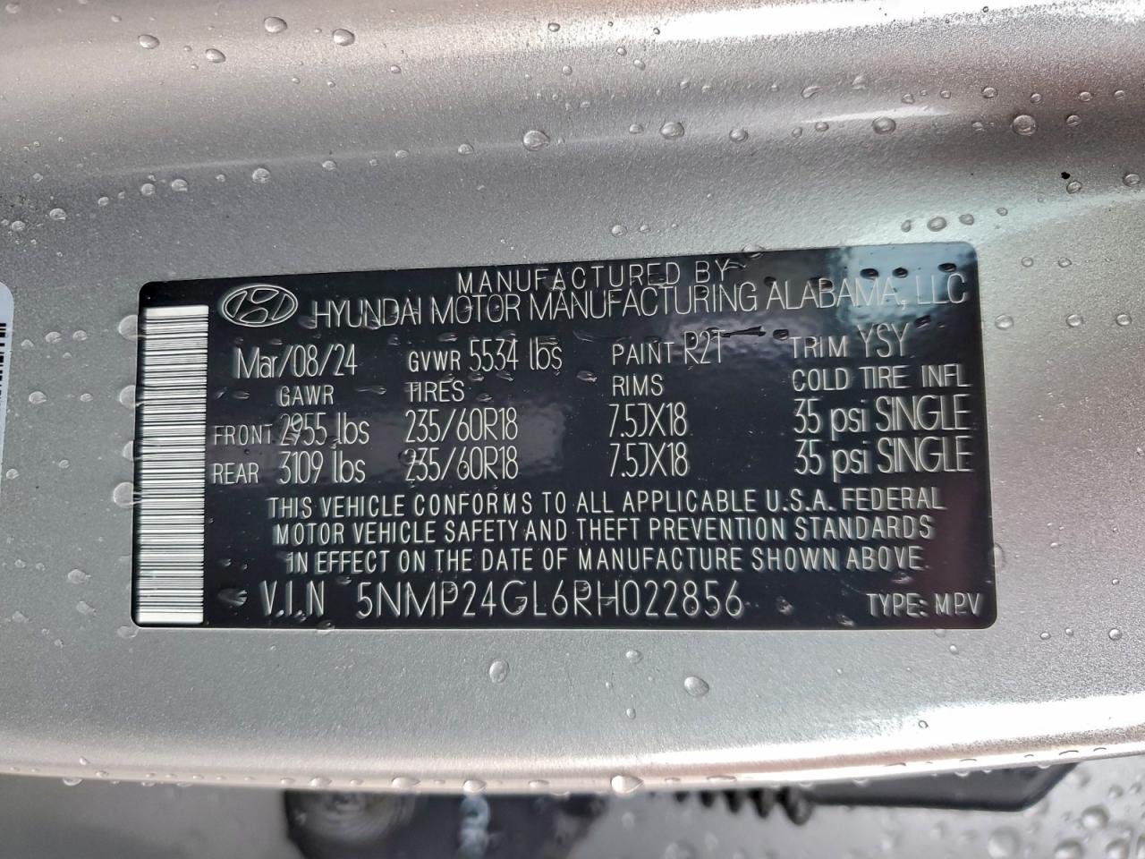 Hyundai SANTA FE Sel Image 12