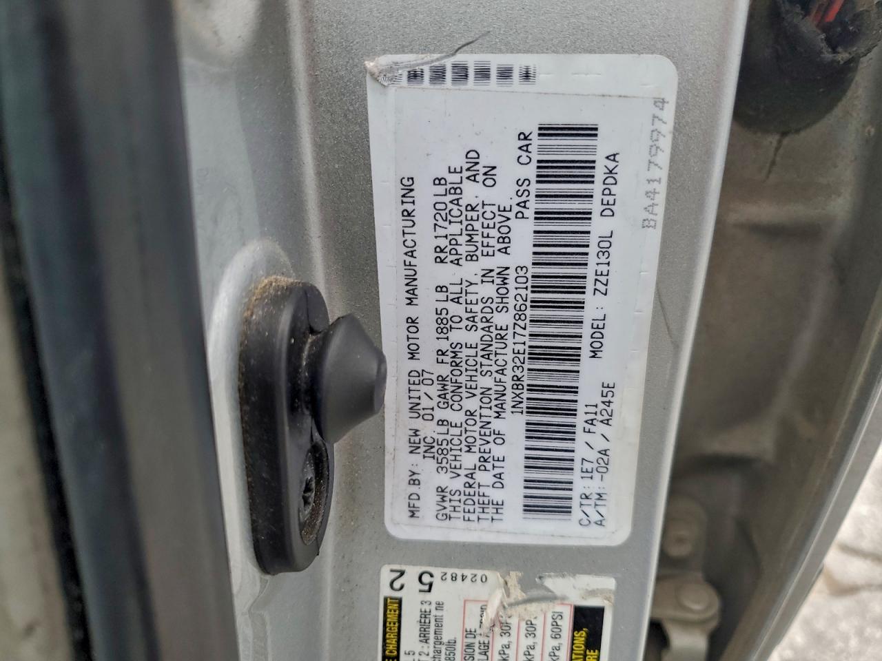 Toyota Corolla Ce Image 8