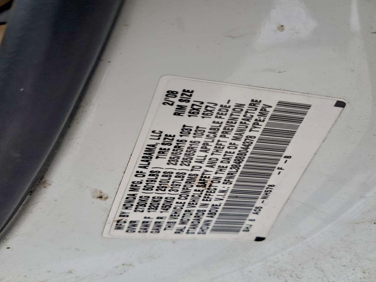 Honda Odyssey Ex Image 10