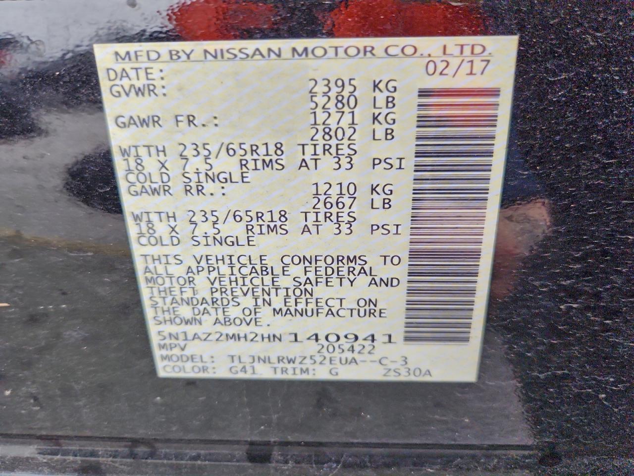 Nissan Murano S Image 9