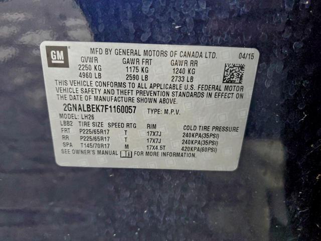 Chevrolet Equinox Lt Image 8