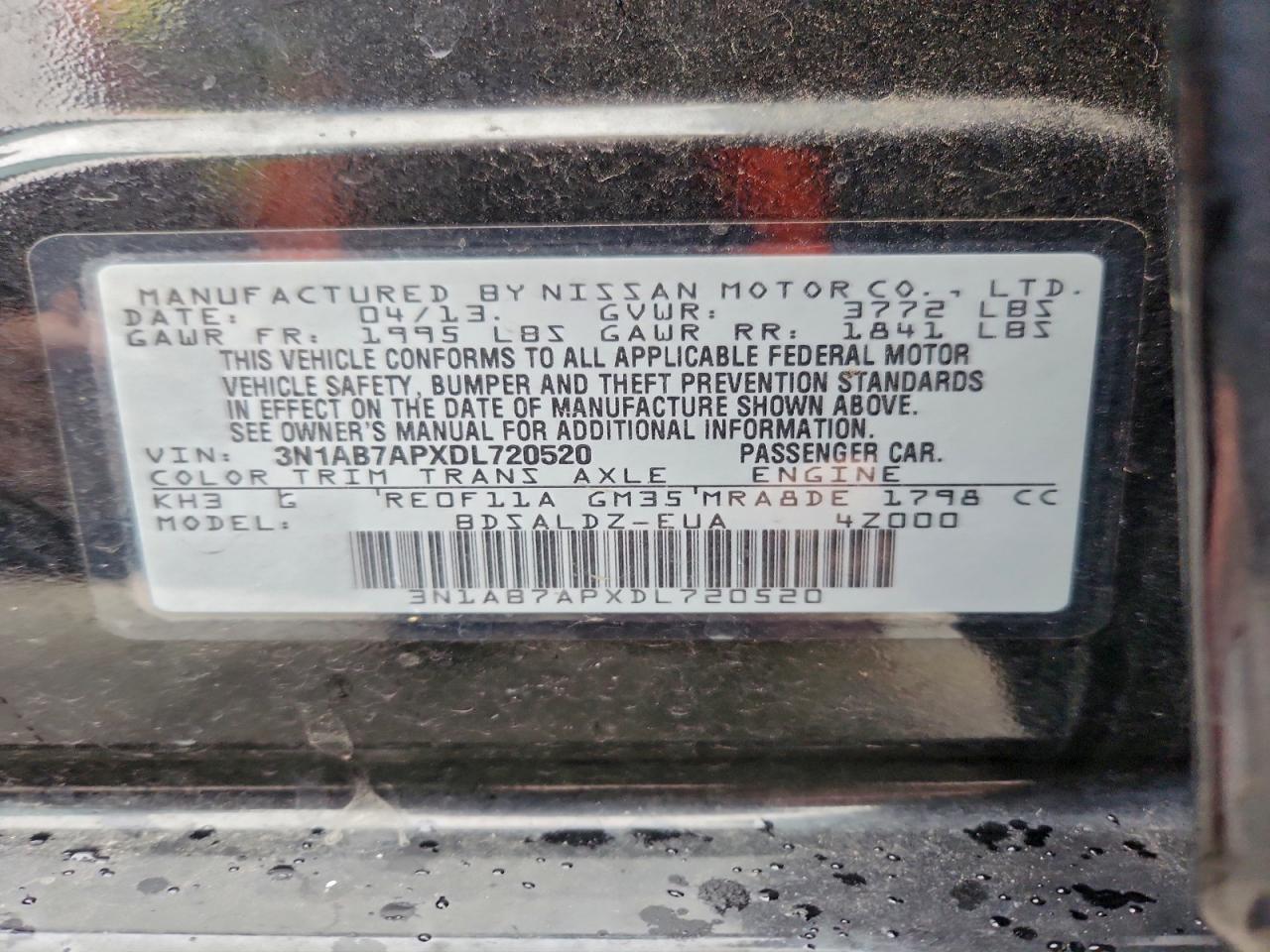 Nissan Sentra S Image 8