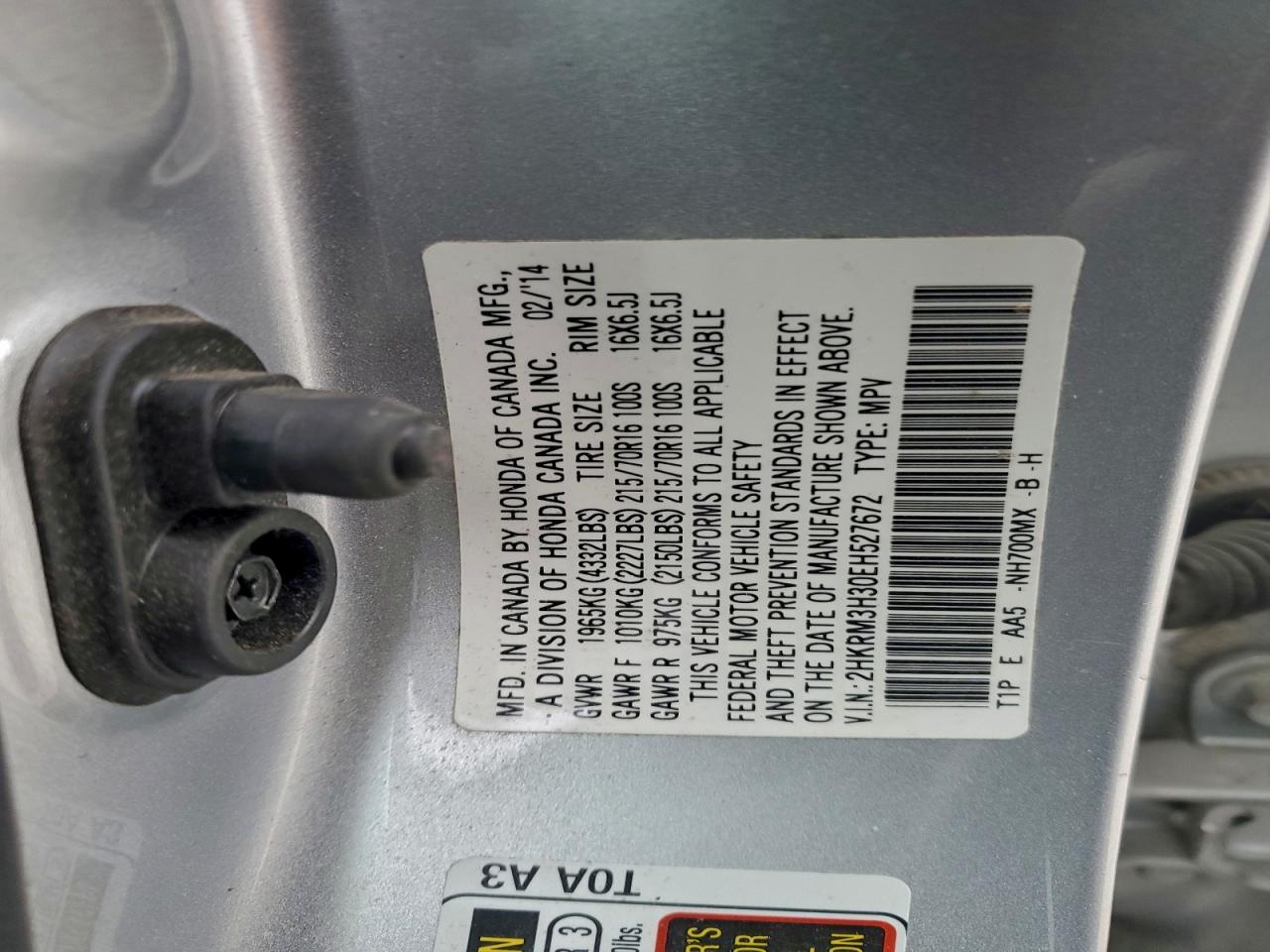 Honda Crv Lx Image 3