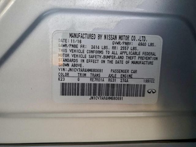 INFINITI Q50 Base Image 7