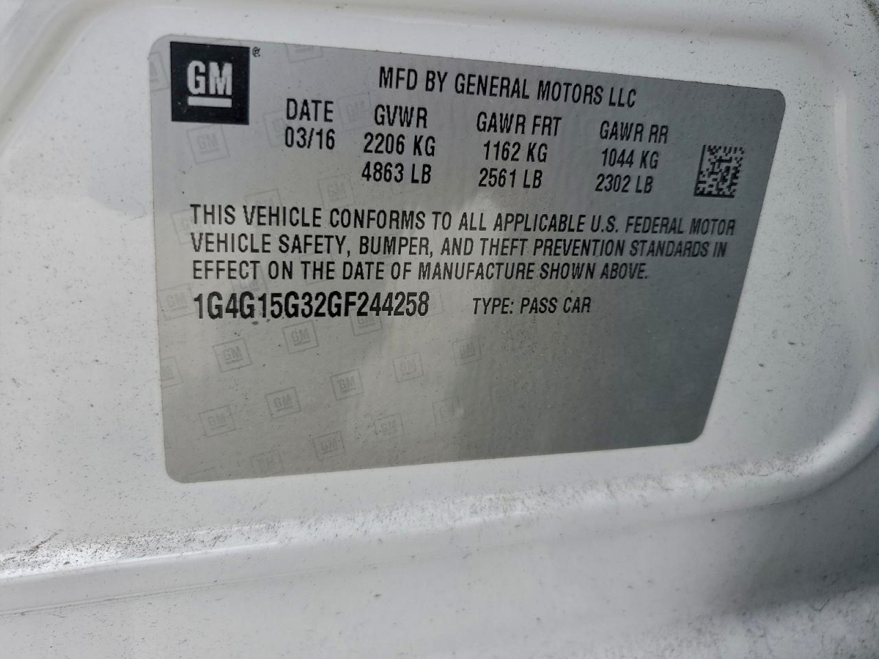 Buick LaCrosse 1sv Image 10