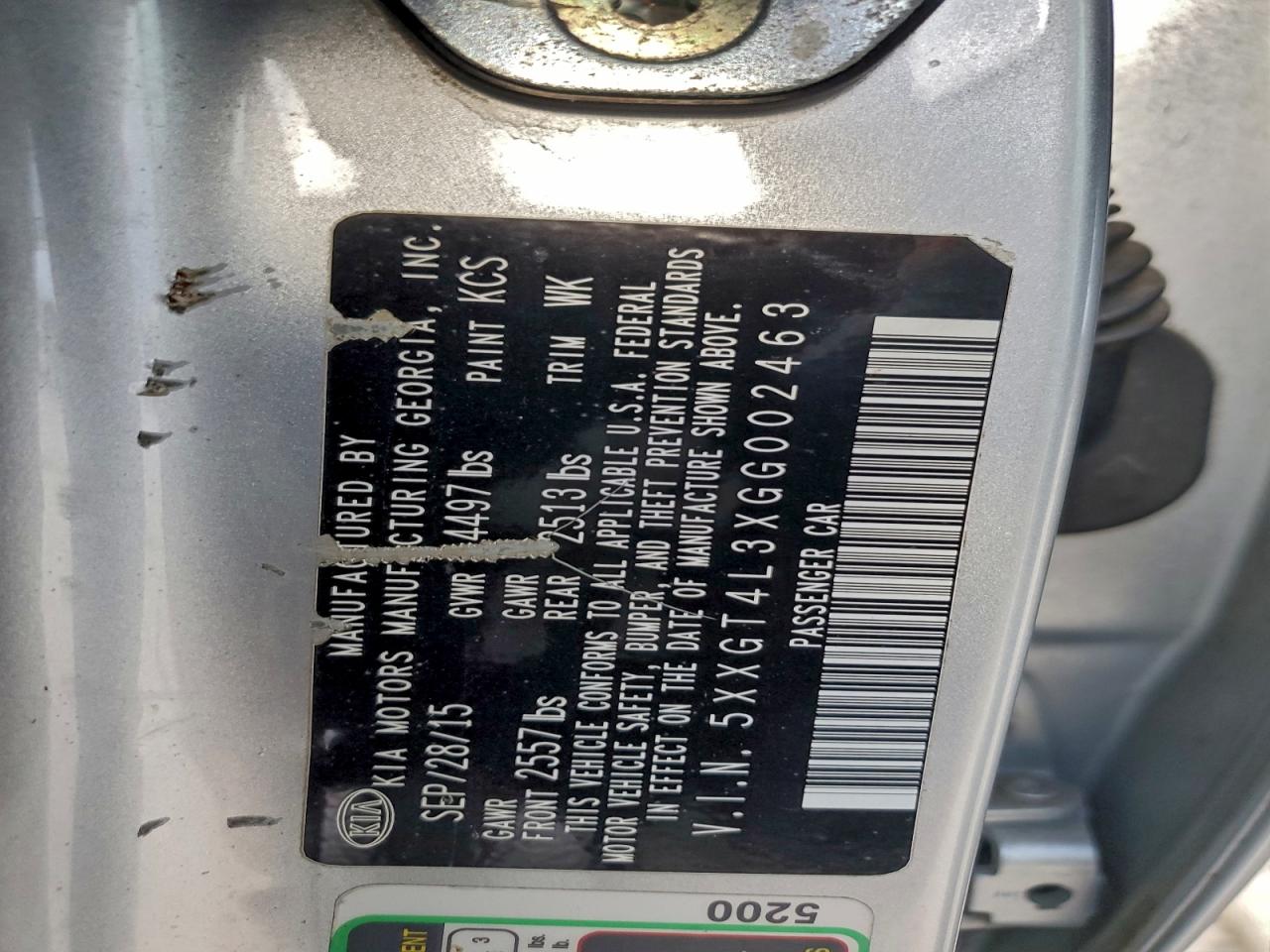 Kia Optima Lx Image 12