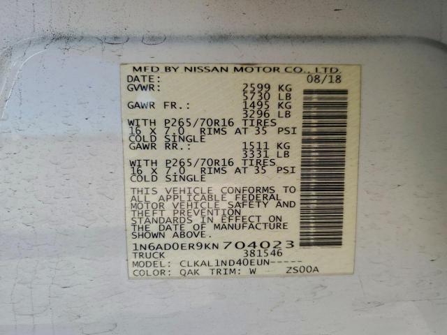 Nissan Frontier S Image 11