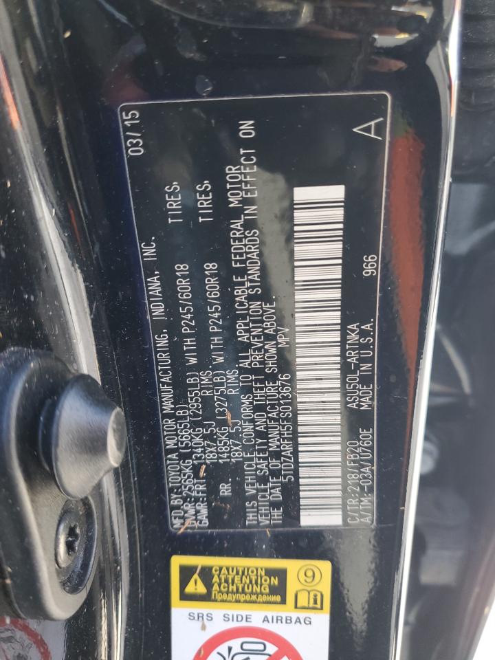 Toyota Highlander Le Image 4